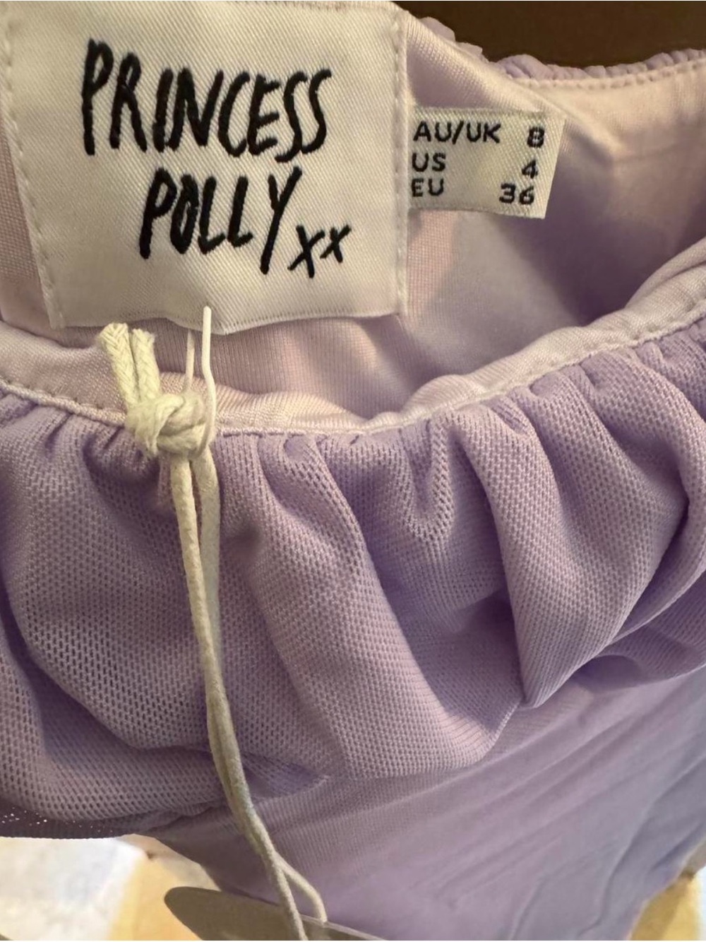 Lilac Princess Polly mini dress - Picture 4 of 4
